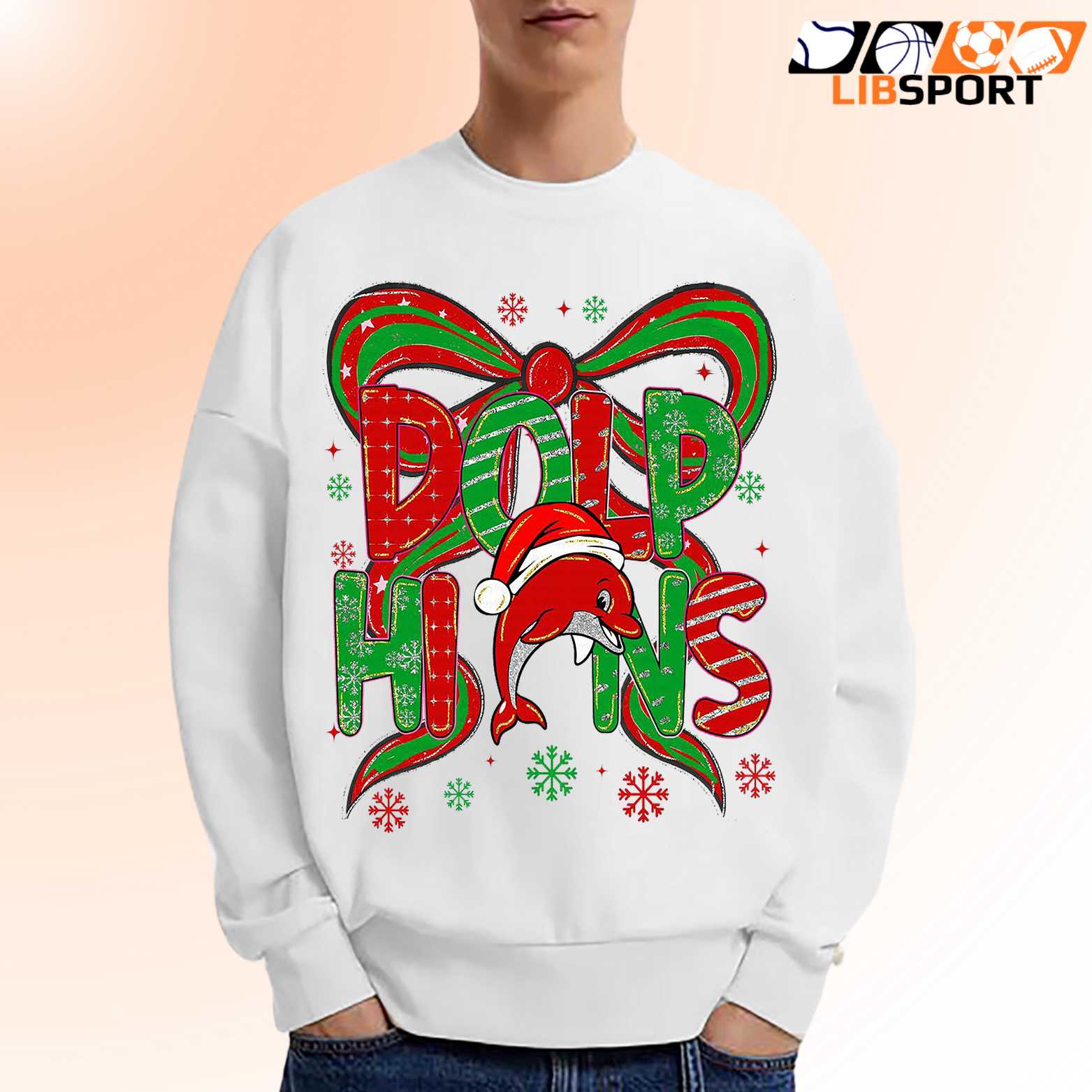Miami Dolphins Christmas Tee, Unisex Shirt, Festive Nfl Game Day Top